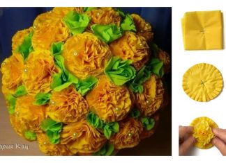 How to DIY Amazing Tissue Paper Flowers