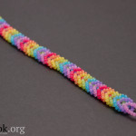 diy-rainbow-color-woven-beaded-bracelet07