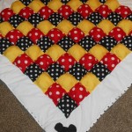Mickey Mouse bubble quilt