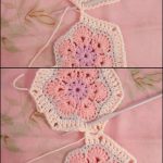 African Flower Hexagon Join-as-you-go Tutorial
