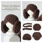 Crochet Princess Leia Inspired Beanie with Free Pattern