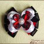 DIY Beautiful Satin Ribbon Hair Clip-1