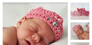 DIY Crochet Newborn Crown