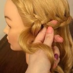 DIY Elegant Braided Low Bun Hairstyle-06