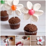 DIY Spring Marshmallow Flower