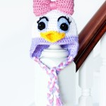 Animal Hat Crochet Patterns-Daisy Duck
