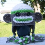 Animal Hat Crochet Patterns sock monkey