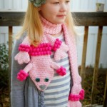 Crochet Animal Scarves -15