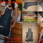DIY Amazing Apron from Old Jeans