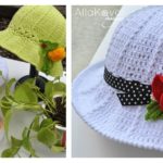 DIY Crochet Cute Hats with Free Pattern