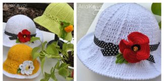 DIY Crochet Cute Hats with Free Pattern