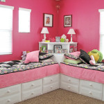DIY Corner Unit for the Twin Storage Bed–Space Saving Idea