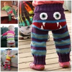 DIY Knit Monster Pants With Patterns
