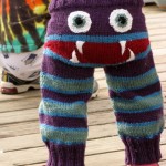 DIY Knit Monster Pants With Patterns