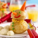 Baked Potato Snowman
