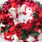 Christmas Pavlova Wreath