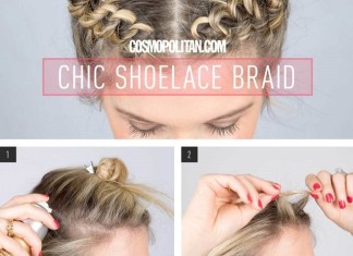 Shoelace Braid Hairstyle