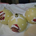Christmas Ball Ornament with Napkins