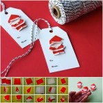 DIY Cute Origami Santa-1