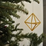 Geometric Straw Ornament