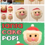 Santa Christmas Cake Pops