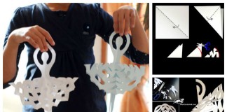 DIY Adorable Snowflake Ballerinas Garland