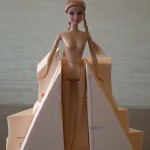 DIY Barbie Chocolate Bouquet dress-12