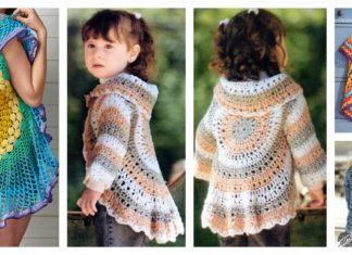 Crochet Pretty Circle Jacket with Pattern