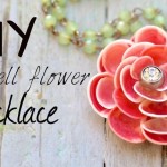 seashell flower pendant