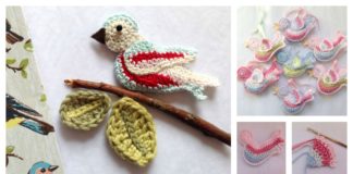 Crochet Little Bird with Free Pattern