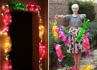 DIY candy lights