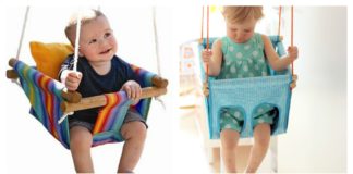 DIY Baby Canvas Swings
