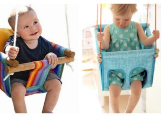 DIY Baby Canvas Swings