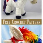 Rainbow Unicorn Amigurumi Free Crochet Pattern