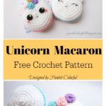 Unicorn Macaron Amigurumi Free Crochet Pattern