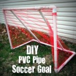 DIY PVC Pipe Soccer Goal #pipe # soccer #goal