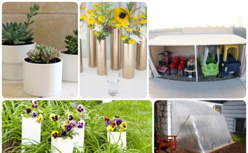 uses of pvc pipes in your garden