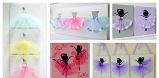 Ballerina Tutu Canvas Wall Art