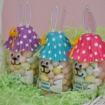 DIY Cute Easter Bunny Treat out of Plastic Bottle