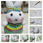 DIY Sock Bunny
