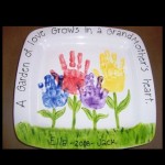 Family Handprint plate