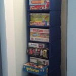 Store and organize board games in a Hanging Storage Shoes Organizer