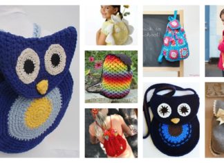 18 Crochet Backpack with Free Patterns