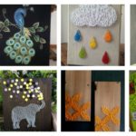 30 + Creative DIY String Art Project Ideas f