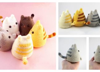 Crochet Adorable Dumpling Kitty with Free Pattern (Video)