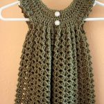 Crochet Angel Wings Pinafore with Free Pattern