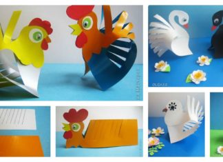DIY Cute Paper Animal Crafts