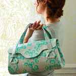 DIY Sewing Blossom Handbag:Shoulder Bag with Free Pattern 2