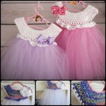 Empire Waist Crochet Tutu Dress with Free Pattern