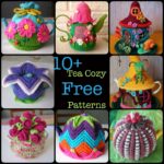 Handmade Tea Cozy with Patterns f